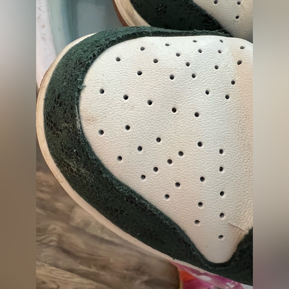 Nike green snakeskin dunks size 8 - Picture 9 of 14